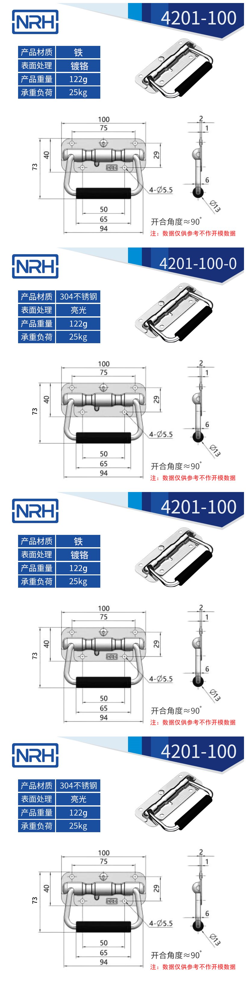 航空箱專用草莓视频深夜释放把手4201-100